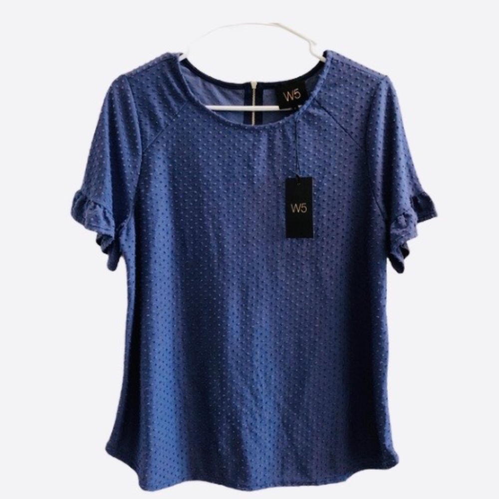 W5 | Antropologie Swiss Dot Blouse.